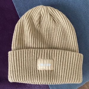 Camel colored women’s beanie
